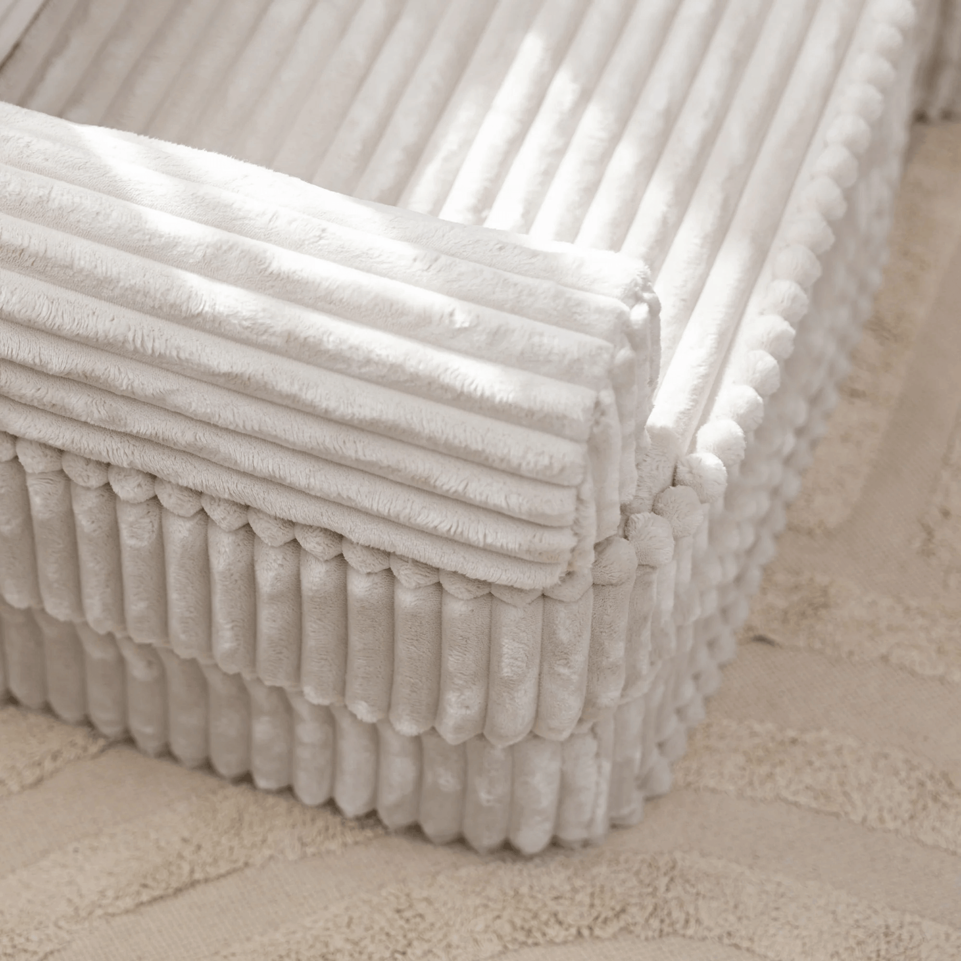 Modulinė Vaikiška Sofa MeowBaby Churros, 160 × 76 × 24 cm, 10 Dalių Modulinės sofos