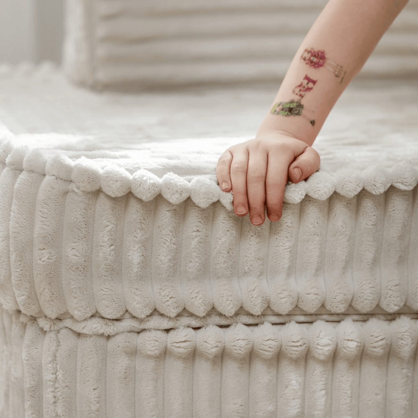Modulinė Vaikiška Sofa MeowBaby Churros, 160 × 76 × 24 cm, 10 Dalių Modulinės sofos