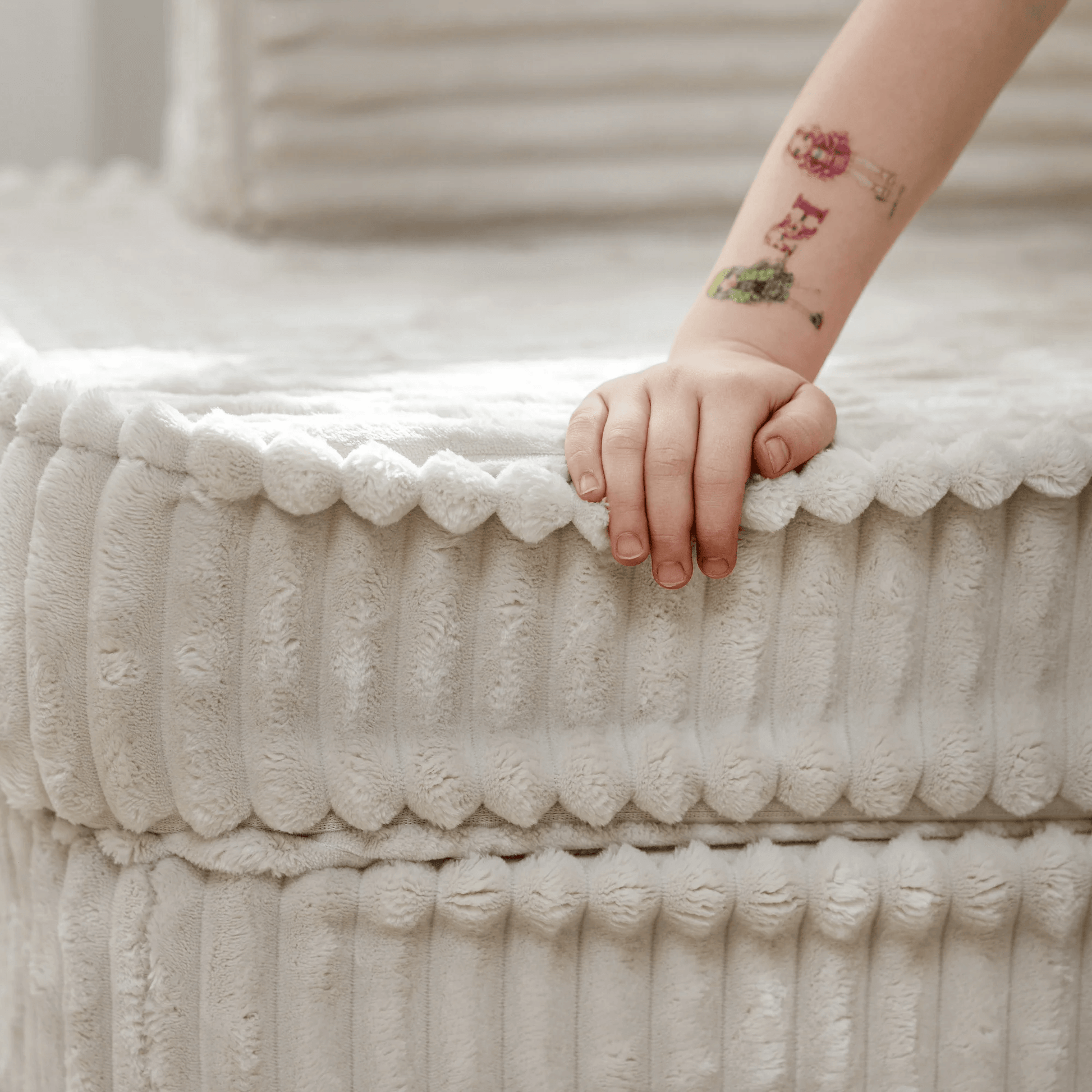 Modulinė Vaikiška Sofa MeowBaby Churros, 160 × 76 × 24 cm, 10 Dalių Modulinės sofos