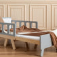 Montessori Vaikiška Auganti Lova Su Čiužiniu 152 x 70 x 54 cm Lovos Dviaukštės