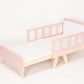 Montessori Vaikiška Auganti Lova Su Čiužiniu 152 x 70 x 54 cm Lovos Dviaukštės