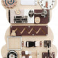 Montessori Veiklos Lenta Meškiukas Su Laikrodžiu Ir Užraktais 39 x 30 x 4 cm Sensorinės Veiklos Lentos