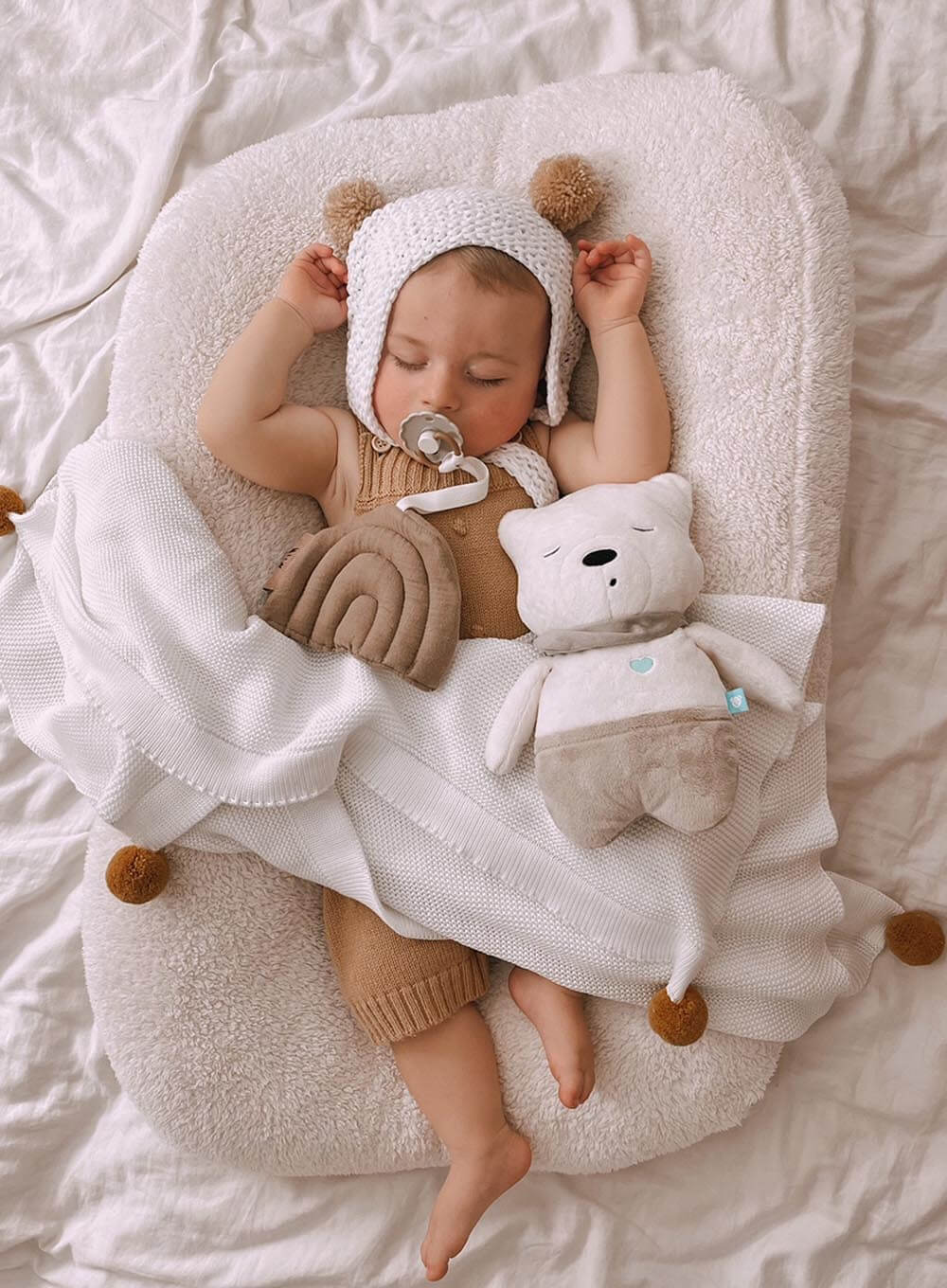 myHummy migdukas meškutis 3/1 baltas – nuotrauka 6