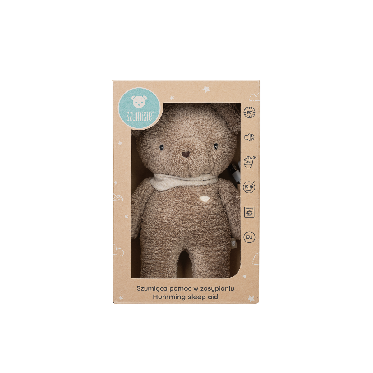 myHummy migdukas meškutis 5/1 baltas – nuotrauka 3