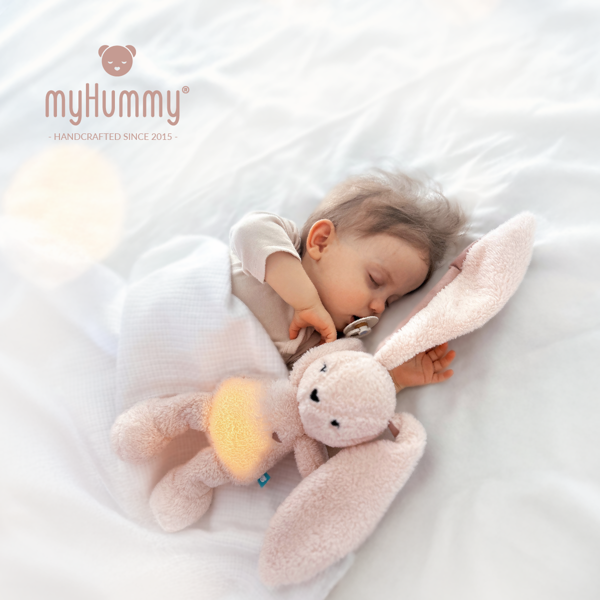 myHummy migdukas zuikutis 7/1 rožinis – nuotrauka 4