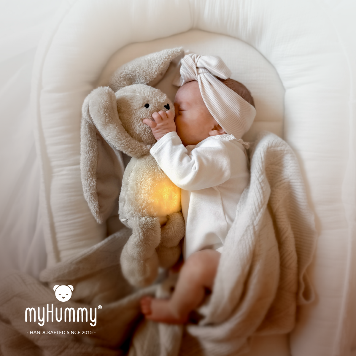 myHummy migdukas zuikutis 7/1 šviesiai rudas – nuotrauka 4