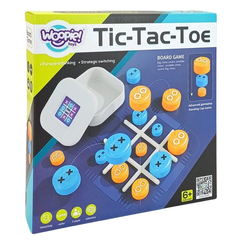 Nešiojamas Loginis Žaidimas Tic-Tac-Toe Iš Woopie, Nuo 6 Metų Stalo Žaidimai