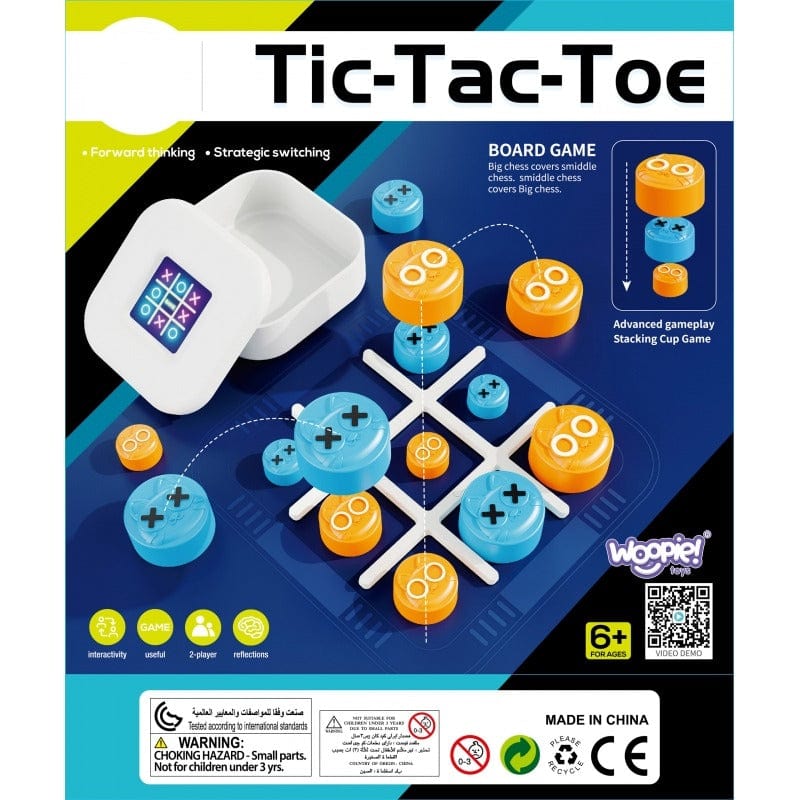 Nešiojamas Loginis Žaidimas Tic-Tac-Toe Iš Woopie, Nuo 6 Metų Stalo Žaidimai