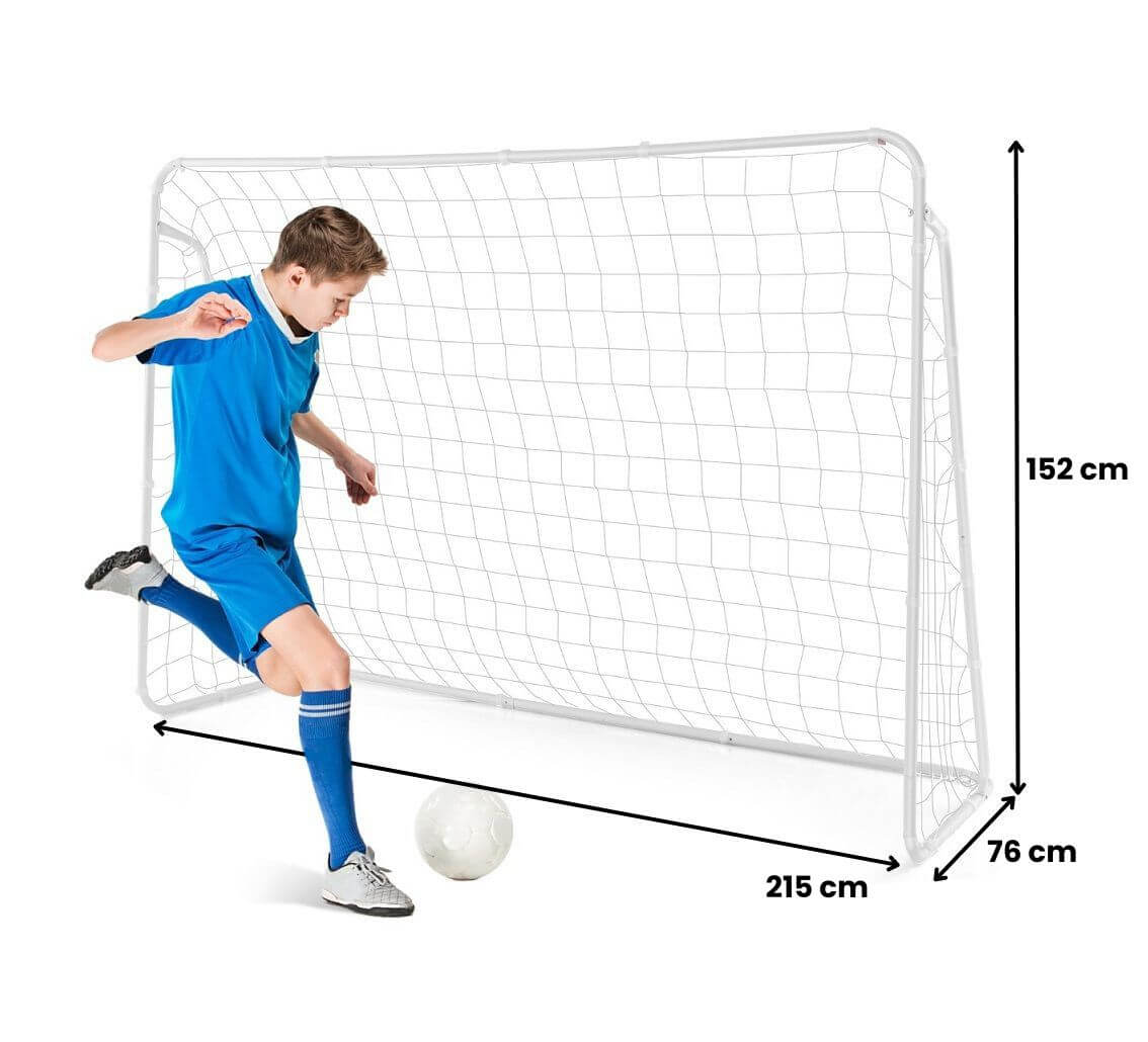 Nešiojami Ir Sulankstomi Futbolo Vartai 152 × 215 ×76 cm 1236 Sporto Žaislai