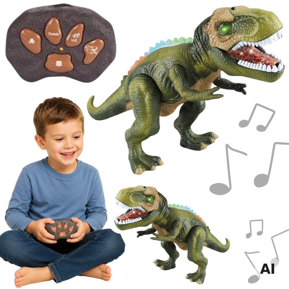 Nuotoliniu būdu valdomas robotas T-Rex