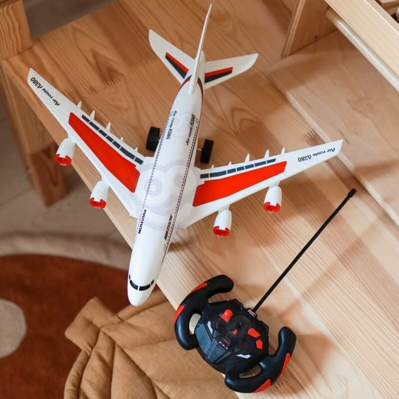 Nuotoliniu Valdomas Keleivinis Lėktuvas Airline – Žaislinis Lėktuvas Vaikam, Raudonas Žaislai lėktuvai