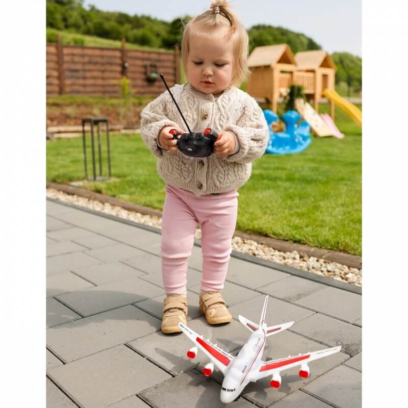 Nuotoliniu Valdomas Keleivinis Lėktuvas Airline – Žaislinis Lėktuvas Vaikam, Raudonas Žaislai lėktuvai