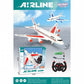 Nuotoliniu Valdomas Keleivinis Lėktuvas Airline – Žaislinis Lėktuvas Vaikam, Raudonas Žaislai lėktuvai