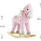 Pliušinis Supamasis Arkliukas Pony Su Meškiuku, Rožinis Supamieji Arkliukai