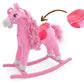 Pliušinis Supamasis Arkliukas Princess – 65 cm, Rožinis Supamieji Arkliukai