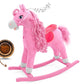 Pliušinis Supamasis Arkliukas Princess – 65 cm, Rožinis Supamieji Arkliukai