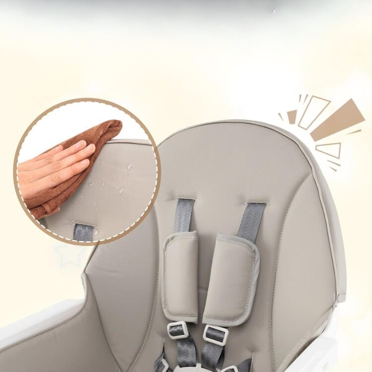 Reguliuojamo Aukščio 6 in 1 Maitinimo Kėdutė Kūdikiams Ir Vaikams, Pilka Maitinimo Kėdutės