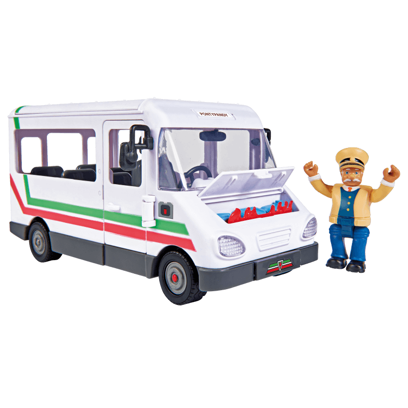 Simba Strażak Sam Autobus Trevora z akcesoriami Transporto Priemonės