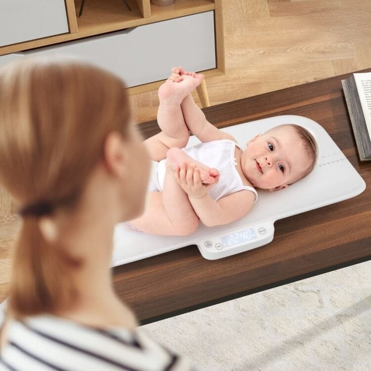 Skaitmeninės Naujagimio Svarstyklės Su Programėle Ir Bluetooth, 30 kg Naujagimio Svarstyklės