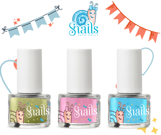 Snails Mini ŽAISK rinkinys, 1 Nagų Lakai