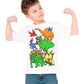 Splat Planet marškinėliai su flomasteriais, Dinozaurai