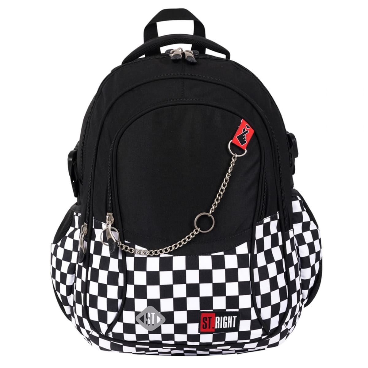 St.Right Mokyklinė Kuprinė K-Pop Chain, 23 l Kuprinės