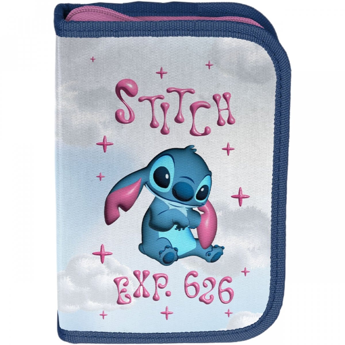 Stitch ergonominė mokyklinė kuprinė 1–4 klasei, 5 dalių komplektas be priemonių Mokyklinės kuprinės