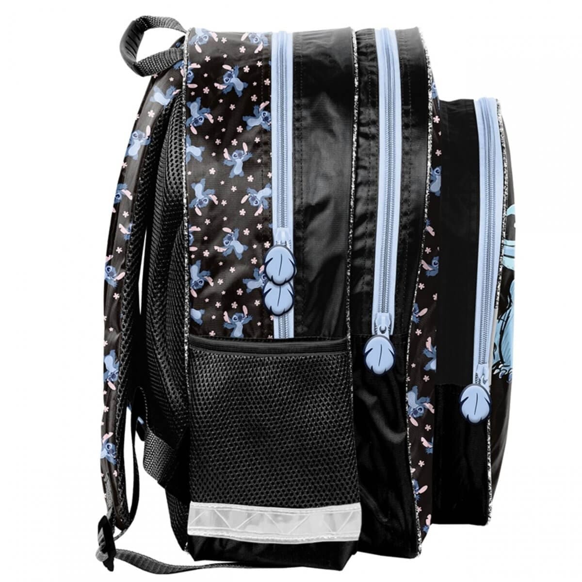 STITCH Mokyklinė Kuprinė Pradinių Klasių Mokinukams 3 in 1 Rinkinys Kuprinė Rinkinys