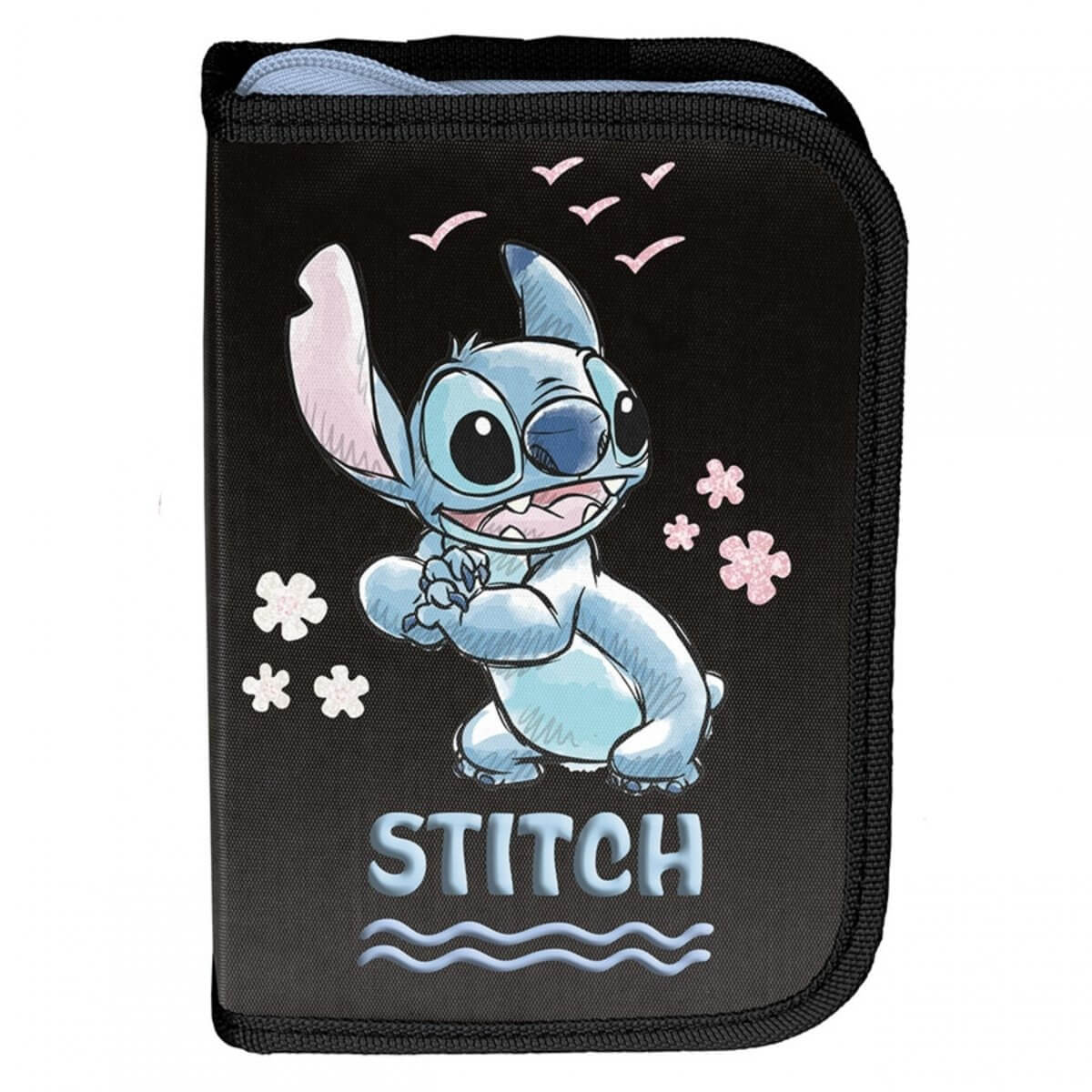 STITCH Mokyklinė Kuprinė Pradinių Klasių Mokinukams 3 in 1 Rinkinys Kuprinė Rinkinys