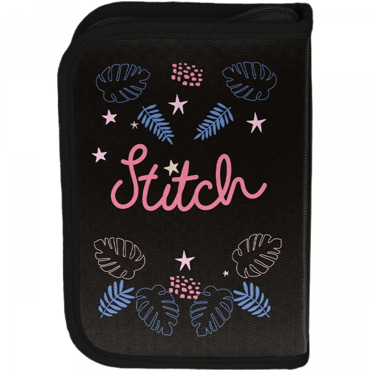 Stitch standi mokyklinė kuprinė 1–4 klasei, 5 dalių komplektas be priemonių Mokyklinės kuprinės