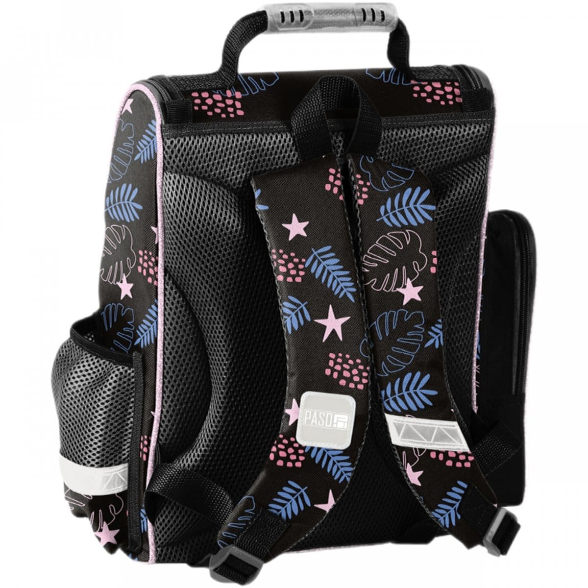 Stitch standi mokyklinė kuprinė 1–4 klasei, 5 dalių komplektas su priemonėmis Mokyklinės kuprinės