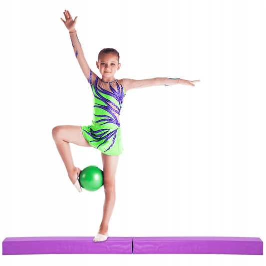 Sulankstoma Pusiausvyros Sija 117×20×13 cm – Gimnastikai, Neslystanti Gimnastikos Baleto Įranga