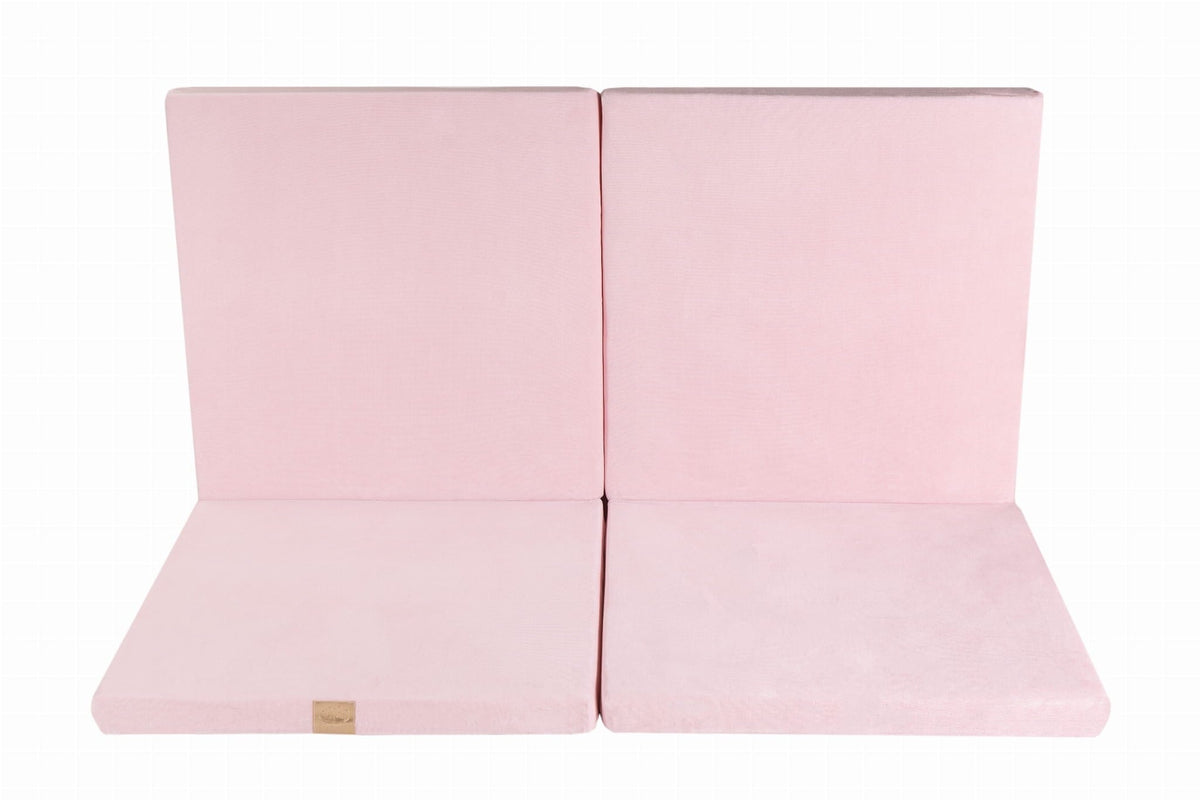 Sulankstomas Velvet žaidimų kilimėlis 120 × 120 cm, 3 spalvos Lavinamieji Kilimėliai