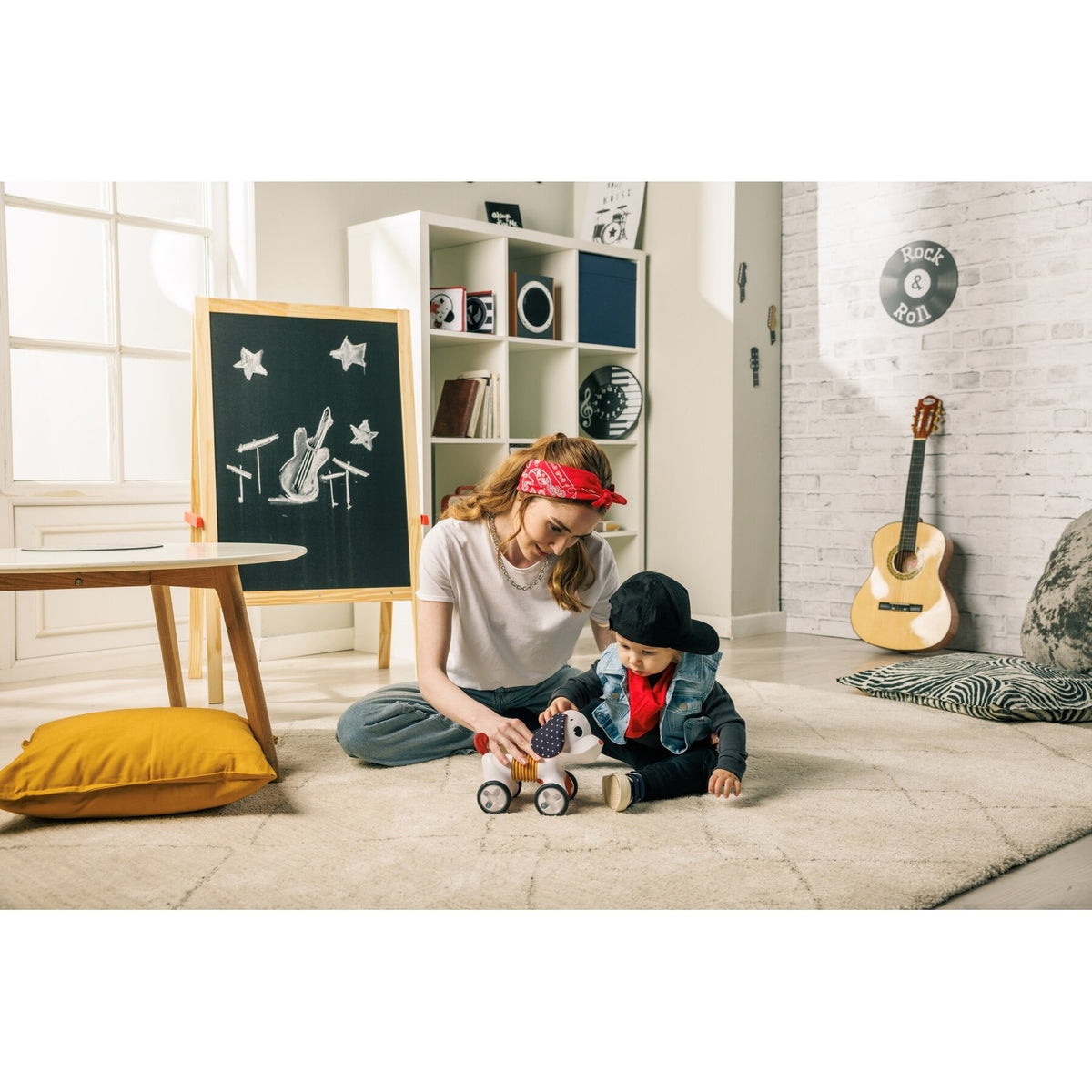 Tiny Love interaktyvus šuniukas „Charlie Tiny Rockers“ – nuotrauka 2
