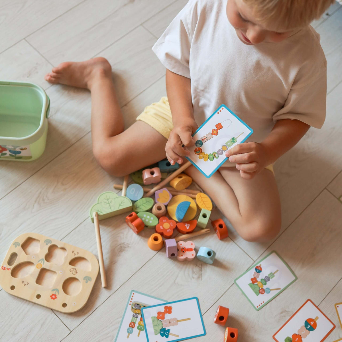 Tooky Toy Montessori dėžutė „Stebuklingas sodas“ 5 viename – prekės nuotrauka 2