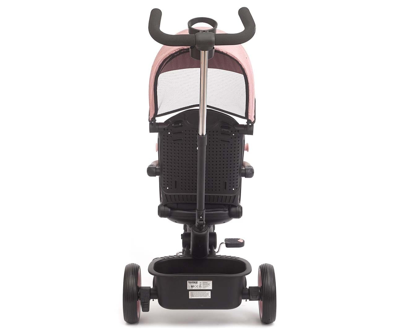 Twinkle 3in1 Augantis Triratukas su Stogeliu ir Stūmimo Rankena 12 Mėn.+ Stumiami Triratukai