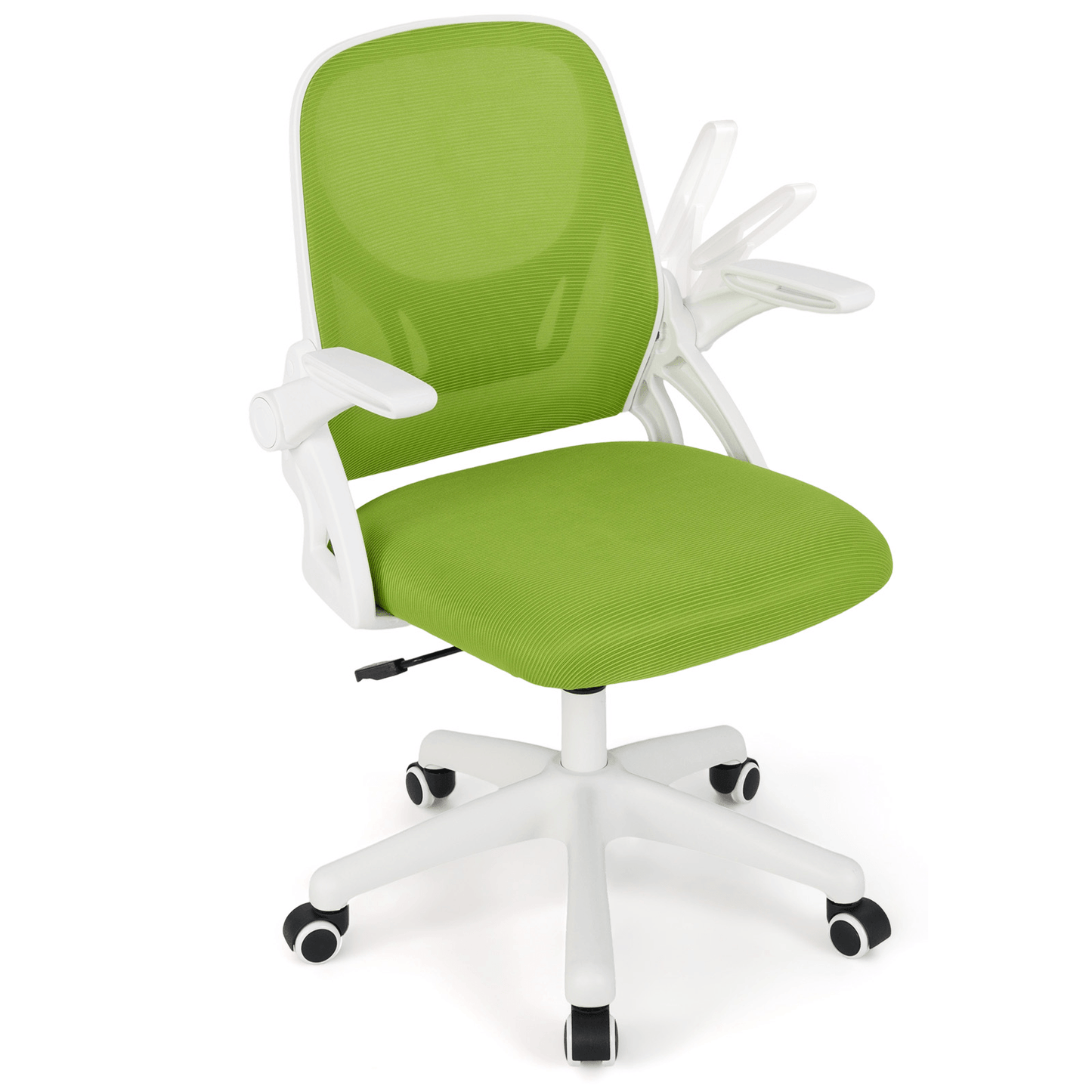 Vaikiška Ergonomiška Kėdė Su Tinkliniu Atlošu, 63 × 63 cm, Žalia Rašomojo Stalo Kėdės