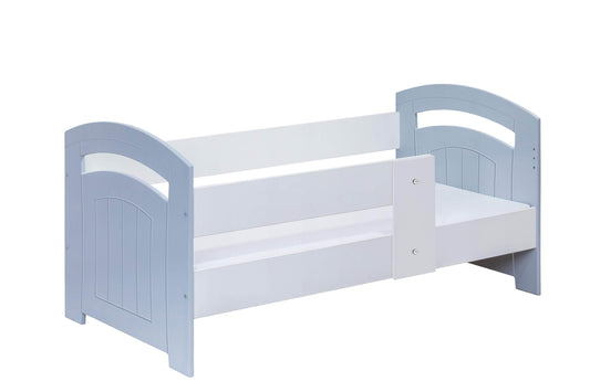 Vaikiška lova Gucio Su Kokosiniu Čiužiniu Pilka 140 X 70 cm Cribs & Toddler Beds