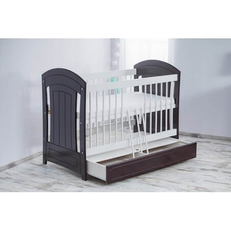 Vaikiška Lovytė "Gucio" Su Stalčiumi Ruda Cribs & Toddler Beds