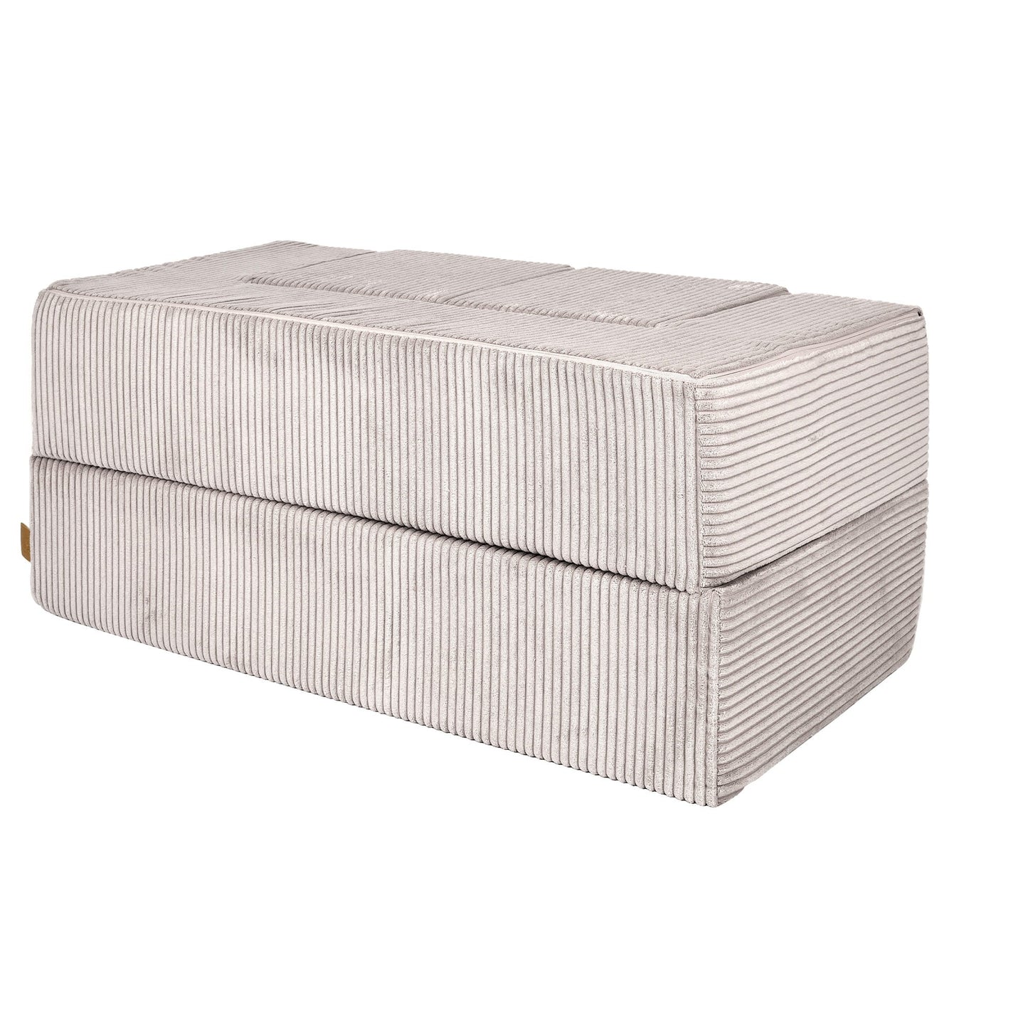 MeowBaby CUBE modulinė sofa-lova – Ekru spalva, vaizdas 3