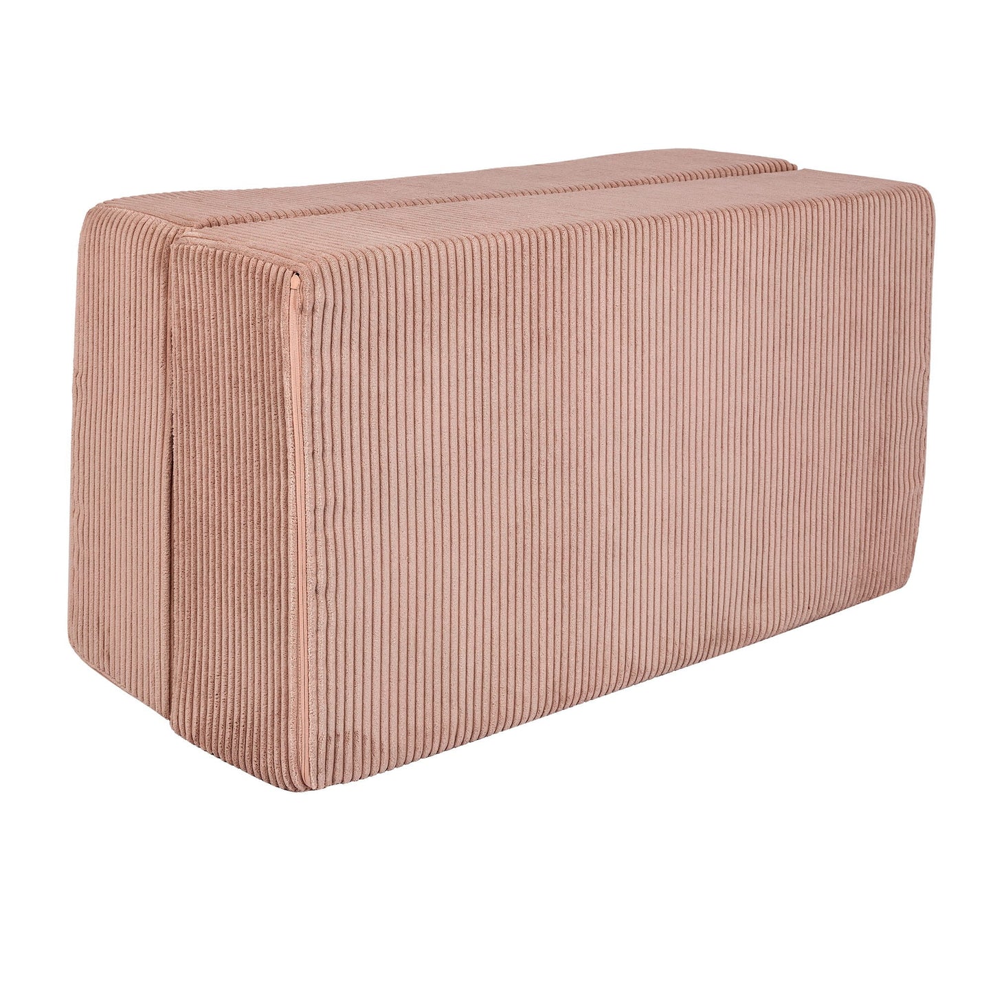 MeowBaby CUBE modulinė sofa-lova – Pudros rožinė spalva, vaizdas 2