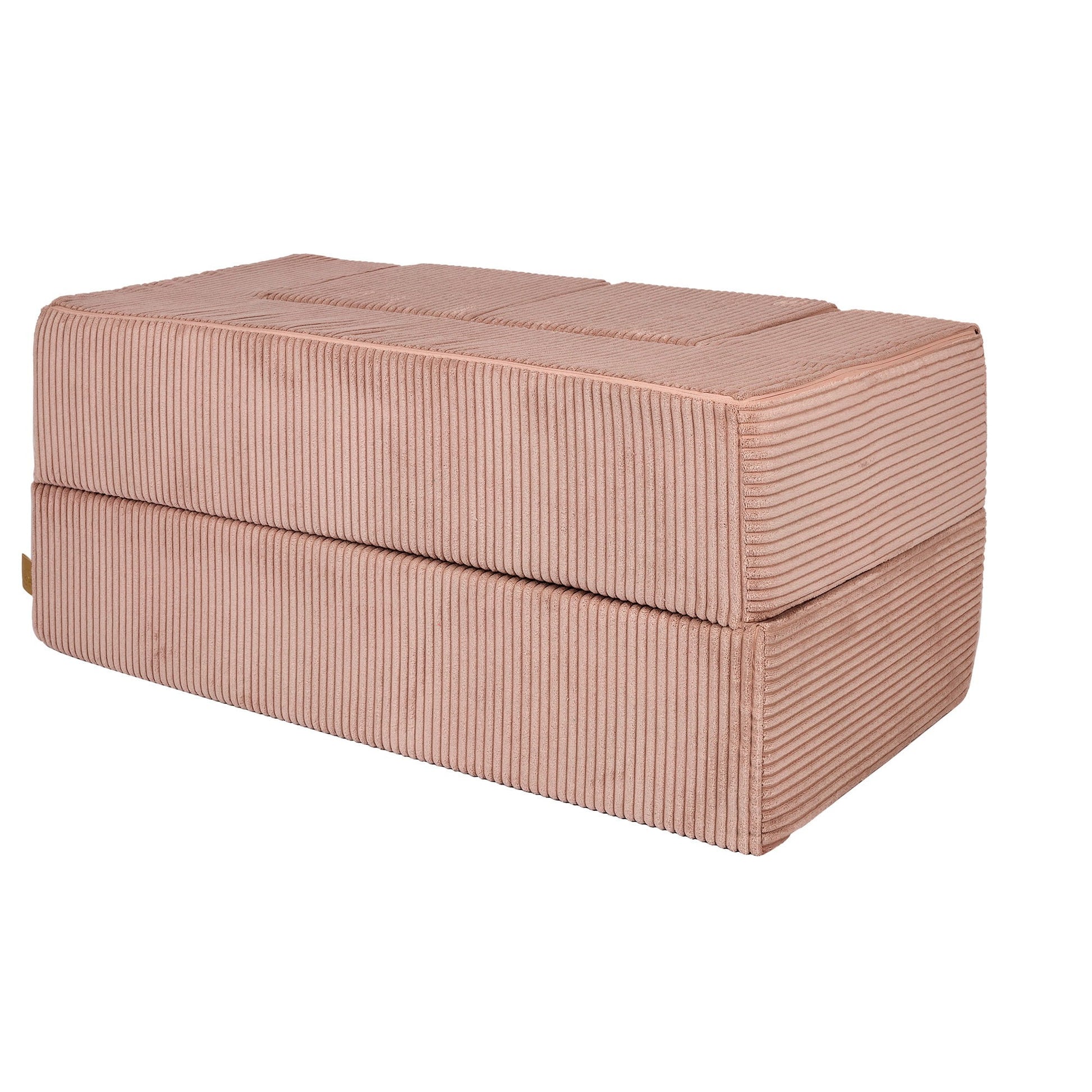 MeowBaby CUBE modulinė sofa-lova – Pudros rožinė spalva, vaizdas 3
