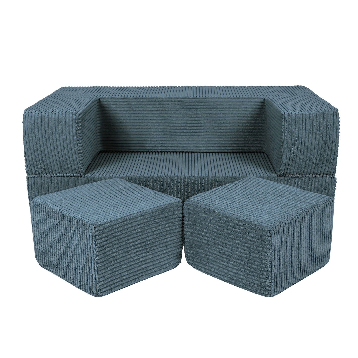 MeowBaby CUBE modulinė sofa-lova – Turkio spalva