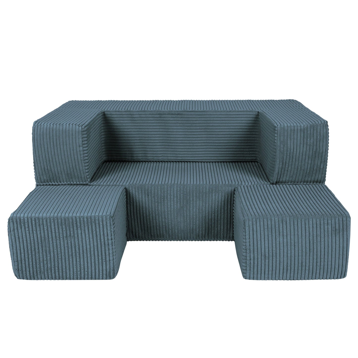 MeowBaby CUBE modulinė sofa-lova – Turkio spalva, vaizdas 5