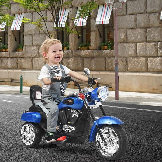 Vaikiškas Elektrinis Motociklas "Chopper" 6V 3 km/val 3m+ Elektriniai Automobiliai