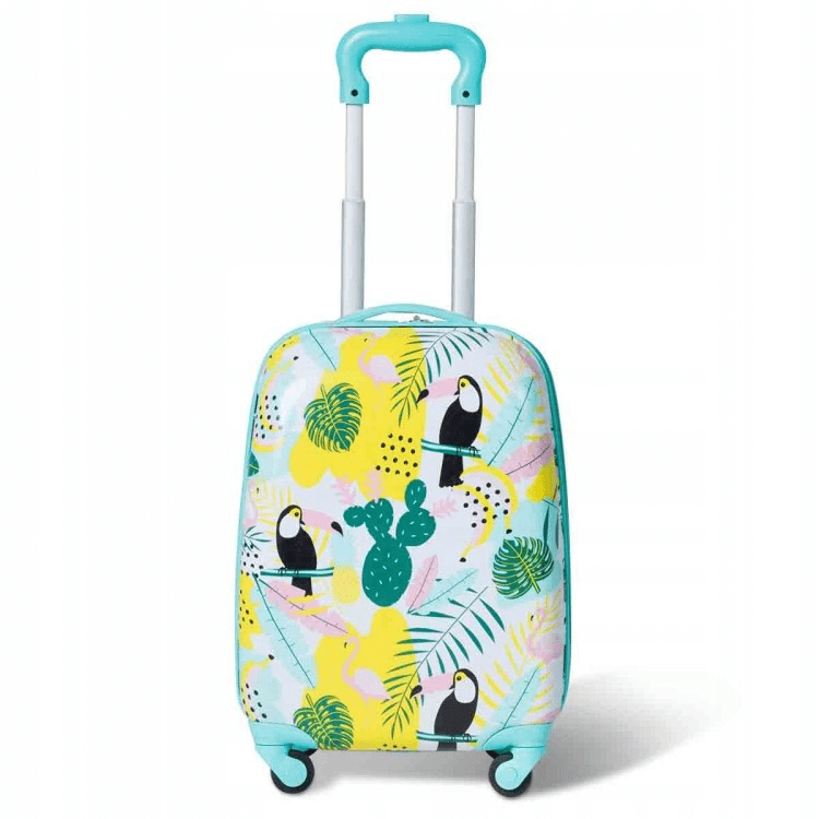 Vaikiškas Lagaminas Su Kuprine Kelioninis Rinkinys, Flamingas Lagaminai Vaikams