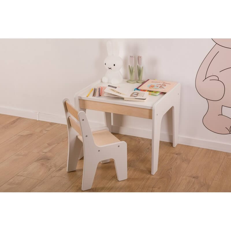 Vaikiškas Stalas Ir Viena Kėdutė Gali Būti Ir Rašomasis Stalas Staliukai Kėdutės