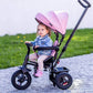 Vaikiškas Stumiamas Triratis Dviratis HyperMotion 360 Laipsnių Pasukamas 1-4 m. Stumiamos Mašinėlės Vaikams