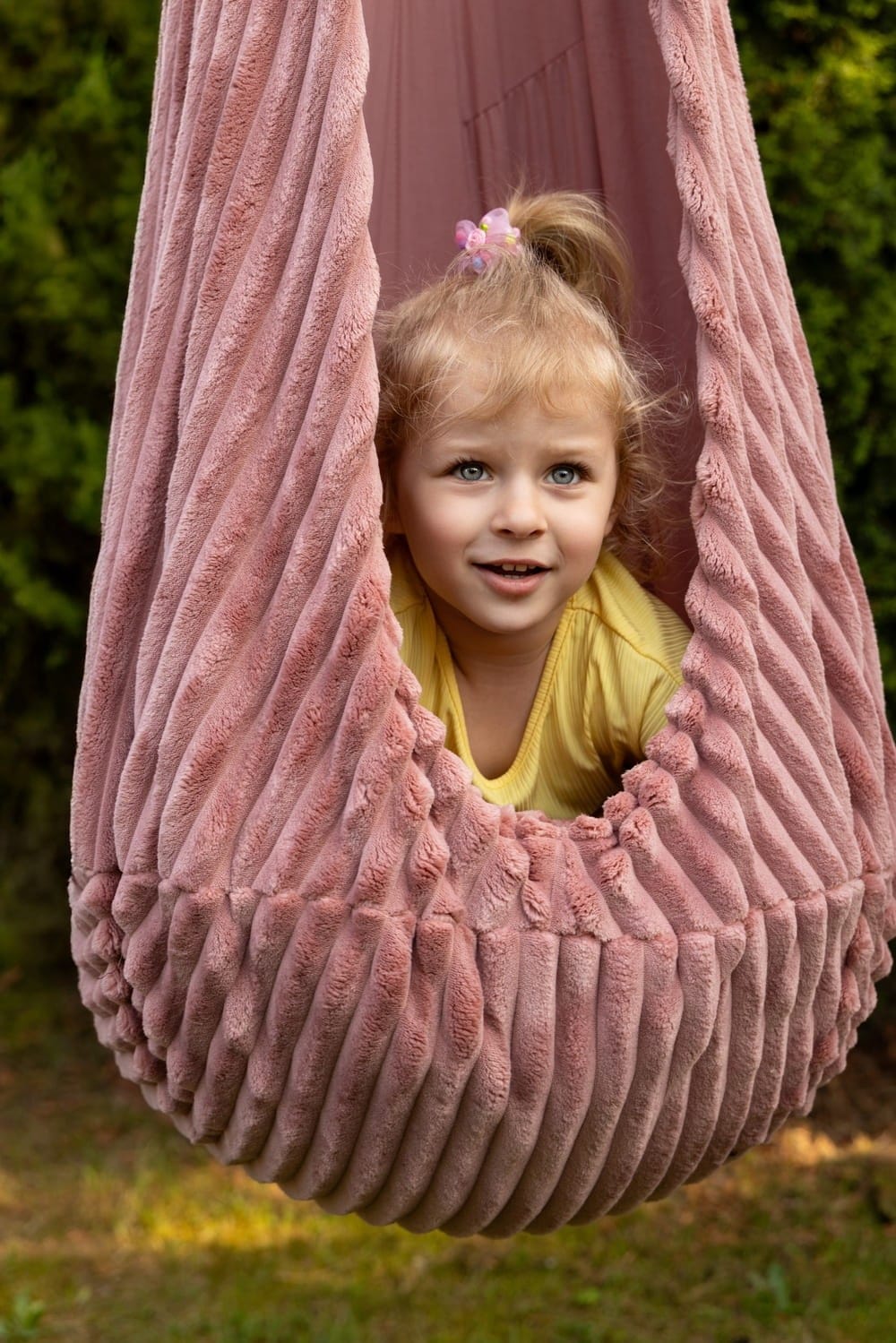 Vaikiškos kokono sūpynės MeowBaby CHURROS, 8 spalvos Sūpynės ir Žaidimų Aikštelės