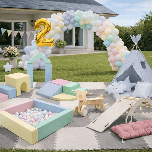 Vaikų Žaidimų Aikštelės Nuoma Klaipėdoje – Mini Paketai Rinkiniai nuomai Mini